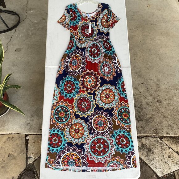 Mandala Maxi Dress - Picture 2 of 3